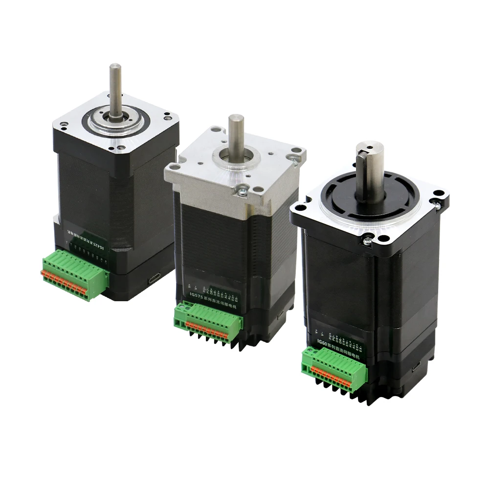 HLTNC AC low voltage 220V integrated servo motor driver 50-400W IP67 CE certified for industrial automation numerical control