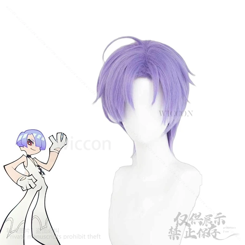 New PANTY & STOCKING With GARTERBELT 코스프레 Polyester Polyurethane Costume Sexy Boy Jumpsuit Black White Uniform Wig Customized