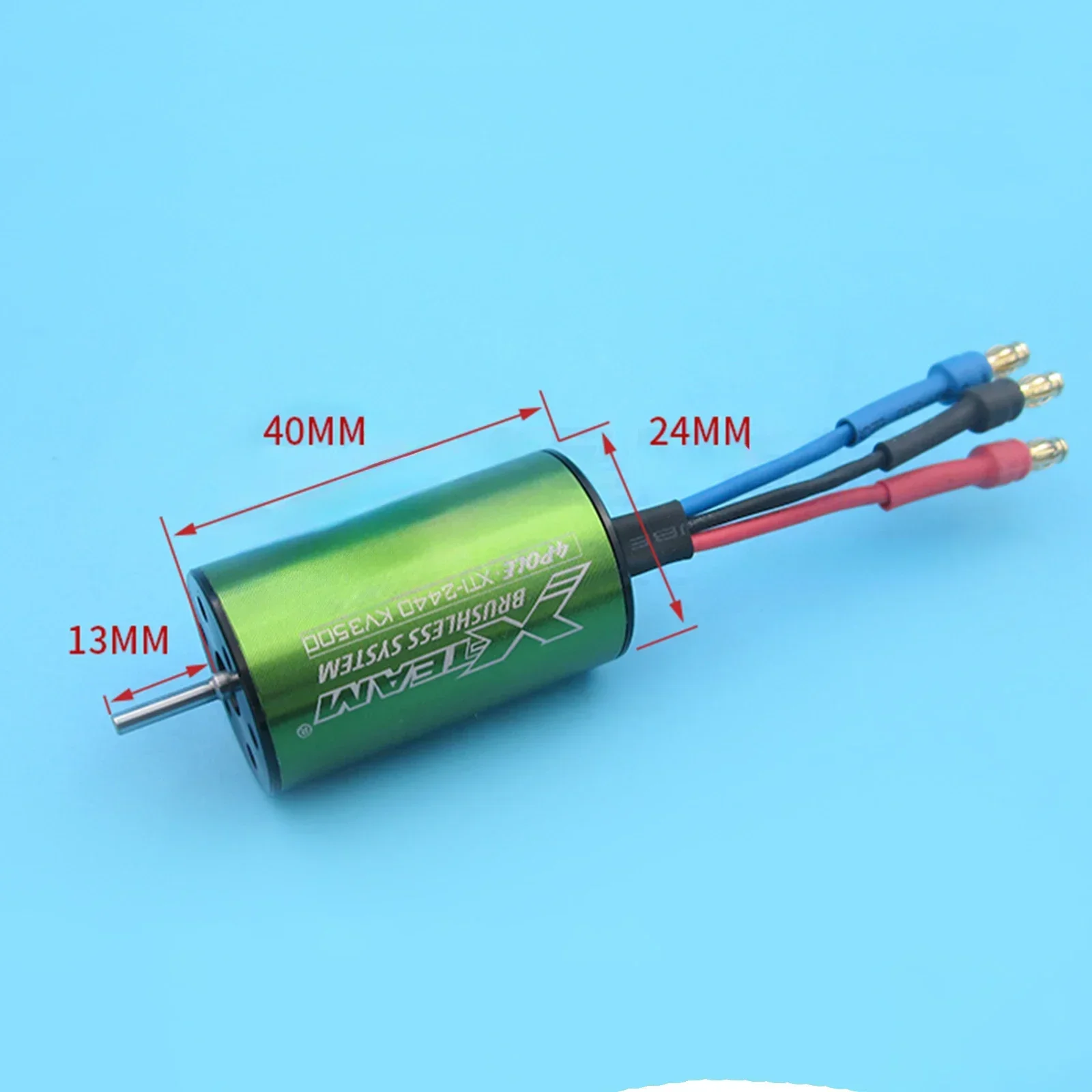 2440 KV3500 Brushless Motor + D24mm Water Cooling Jacket for RC Boat Jet Marine upgrade parts for RC models