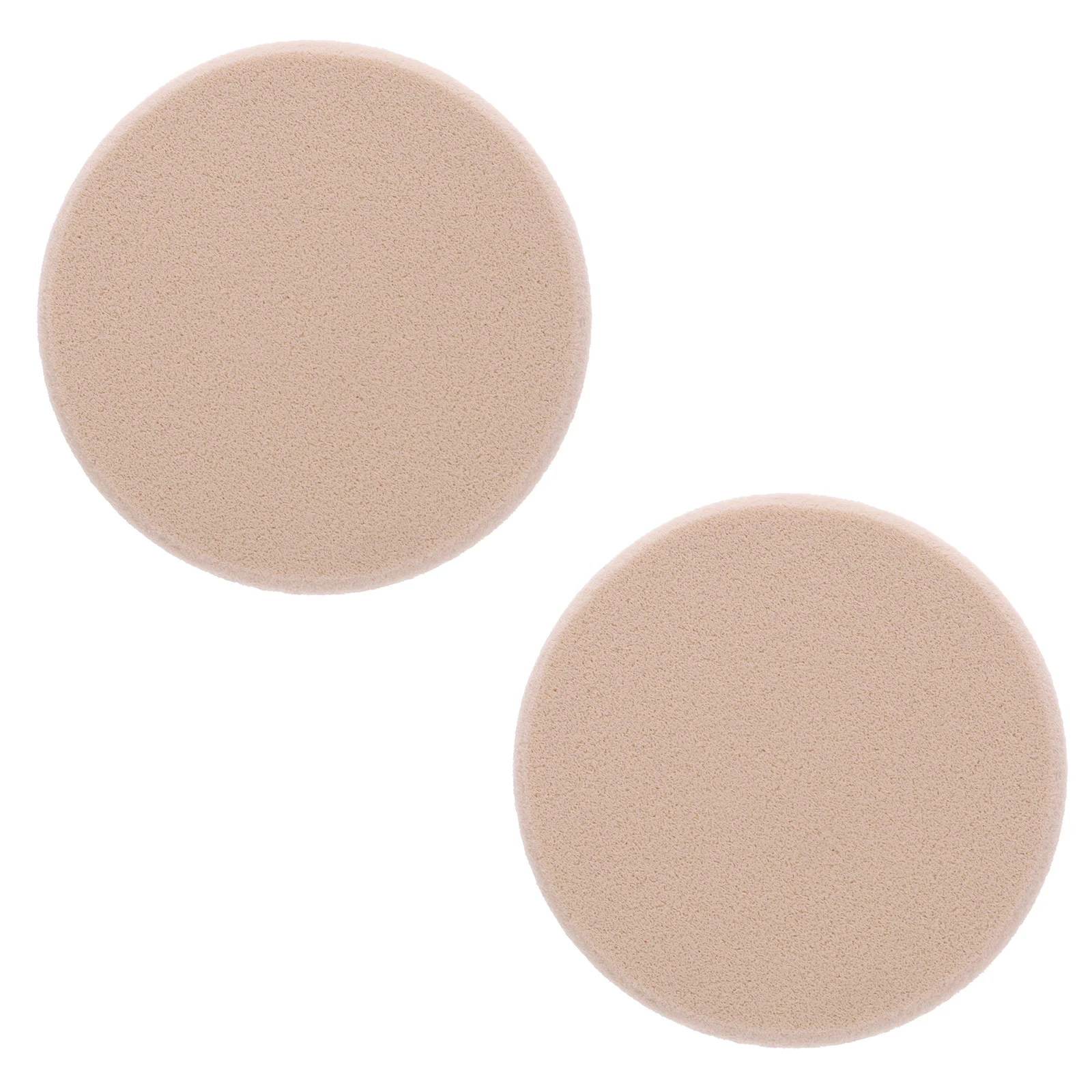 2 stuks poederdoos make-up spons blender voor foundation concealer gezichtsbladerdeeg spons compacte gezichtspoederdons