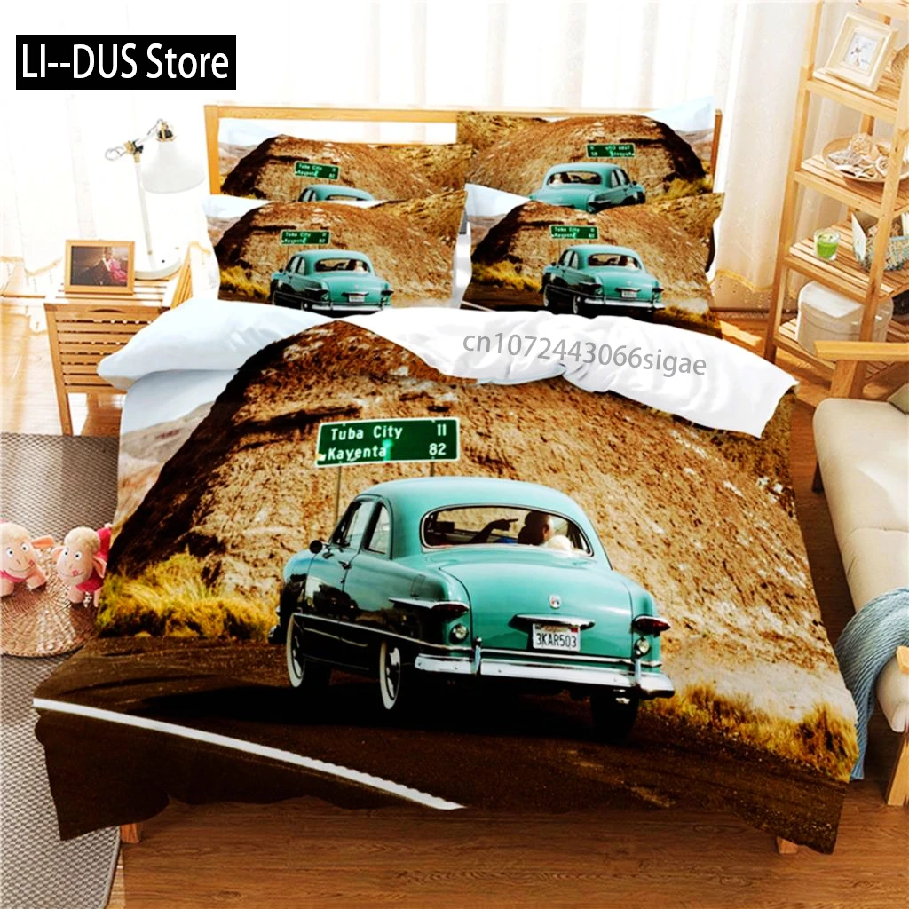 

Roadster Bedding Set Duvet Cover Set 3d Bedding Digital Printing Queen Size Bedding Set Fashion Design