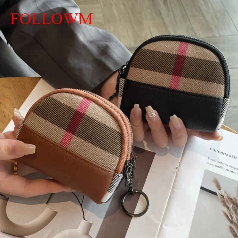 

FOLLOWM Women's Wallet Genuine Leather Wallet Women Fashion Euro Coins Card Holder Purses For Women's Made of Leather