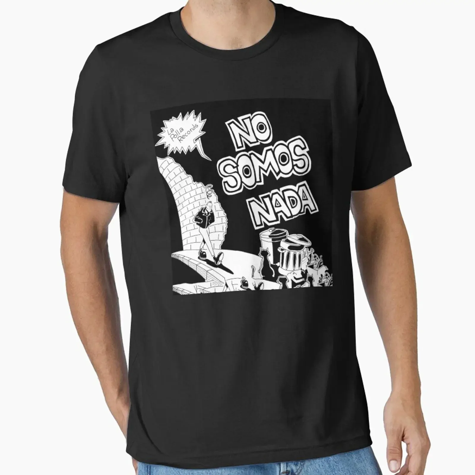 La Polla Records No somos nada, álbum de 1987, diseñado y vendido por sallyannsnydee, camiseta vintage lavada de tela suave para uso diario con gráfico.