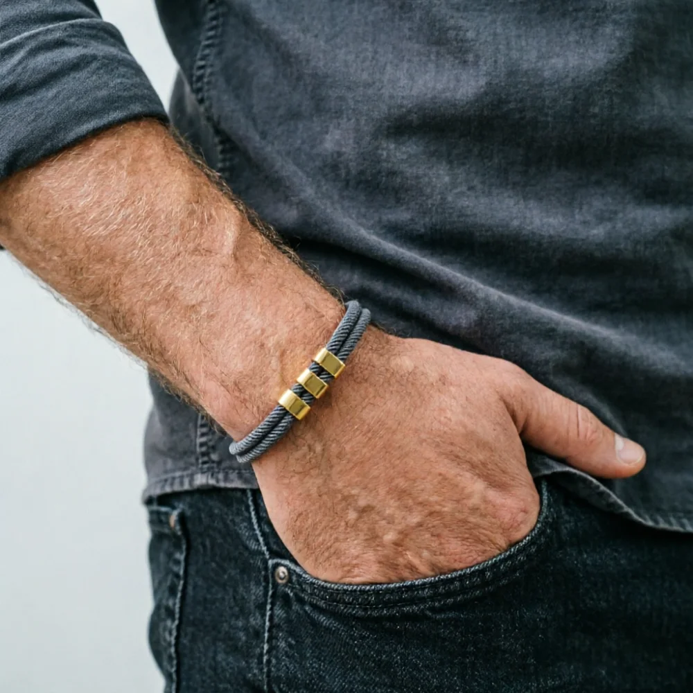 Unique Men Bracelet With Grade - Milan Men'S Fashion recension och pris