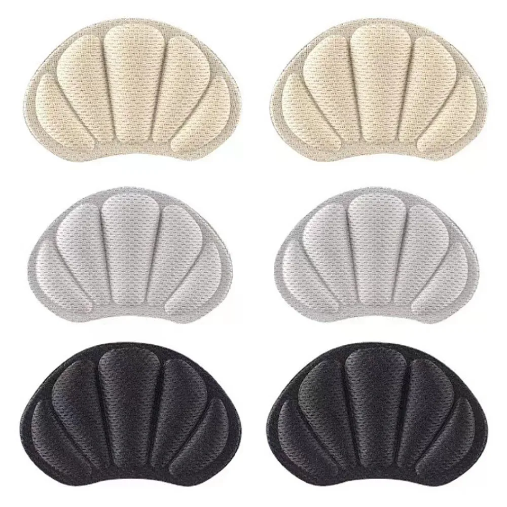 2pcs Heel Stickers Insoles Patch Anti-Pain Cushion Pads Adjustable Size Feet Pad Insole Heel Protector Back Sticker Shoe Pad