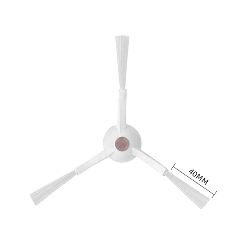 AC66 12 Uds para Ecovacs Debot / T20 Pro / X1 OMNI / T10 Omni / Aspiradora Robótica accesorio de Cepillo Lateral pieza de repuesto