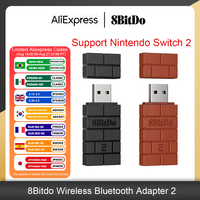 8Bitdo Wireless Bluetooth USB RR Adapter for Switch Windows Mac Raspberry Pi Switch Lite NS OLED Support PS3 PS4 PS5 Controller