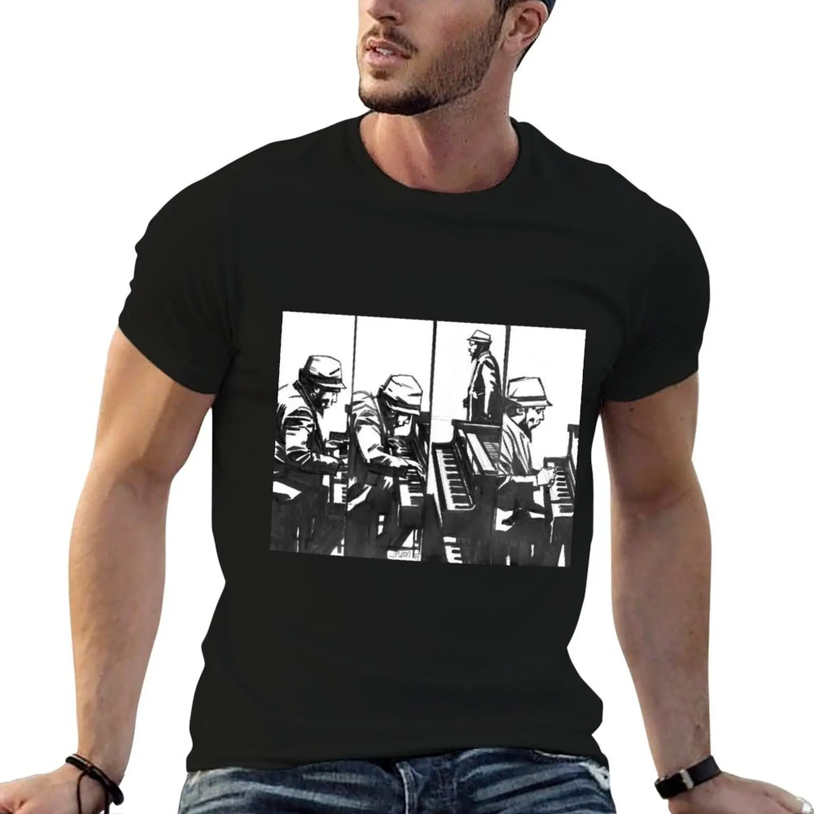 

Thelonious Monk T-Shirt man t shirts for men casual essential t shirt T-Shirt