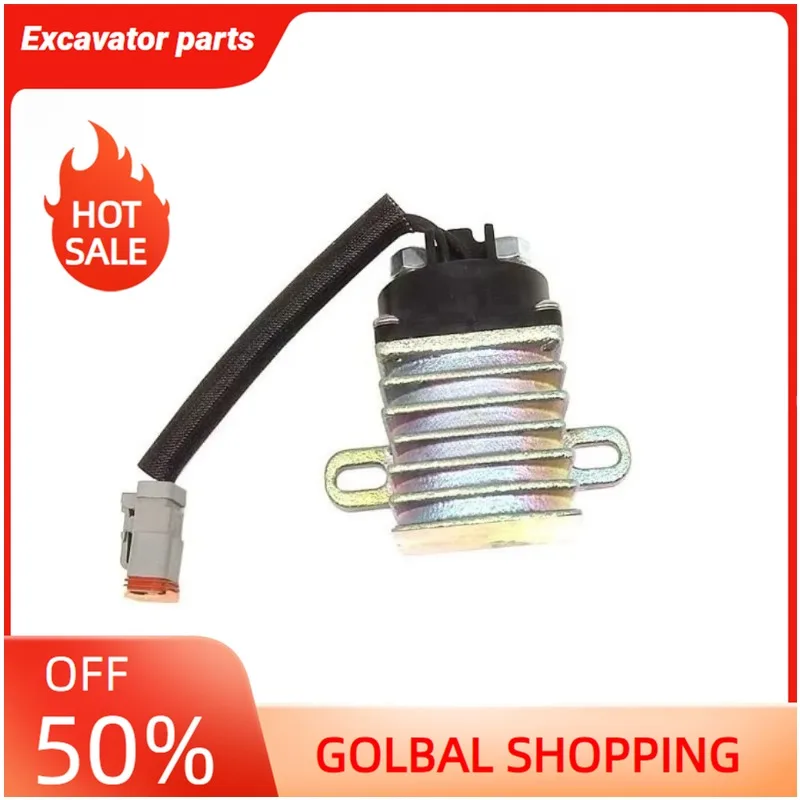 

for E366d Carter Engine Solenoid Switch Relay Magnetic Switch 241-8368 167-0138 Machinery Parts (241-8368)