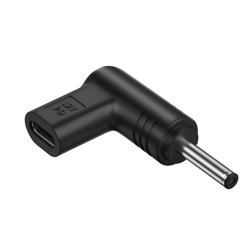 12V Type C To DC Jack Plug Charging Adapter PVC Plug Converter Universal PD Type-C To DC Multifunctional for Surveillance Camera