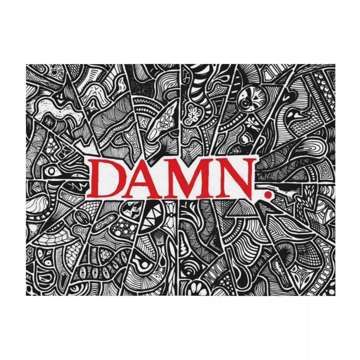 

DAMN. Throw Blanket Bed Fashionable Vintage Plush Bed covers Blankets