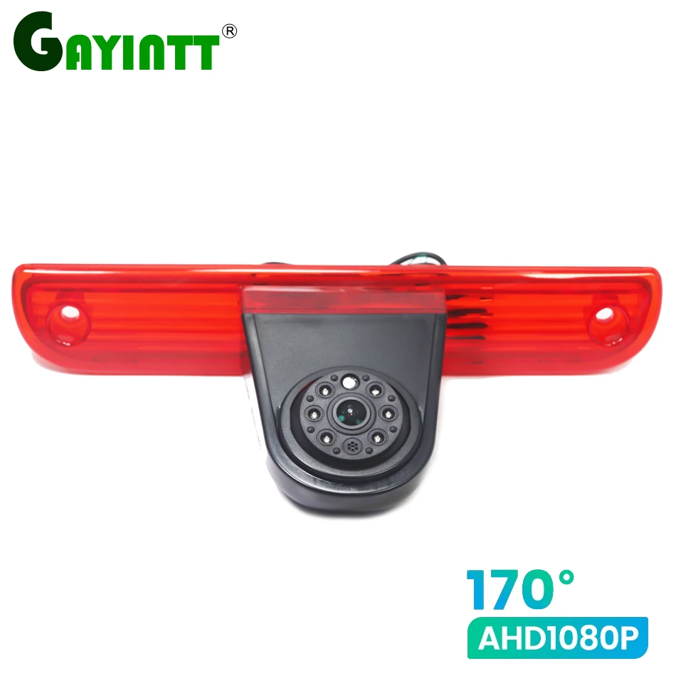 AHD 1080P 170° Brake Light Car Rear View Reverse Backup Camera For Fiat Ducato Peugeot Boxter Citroen