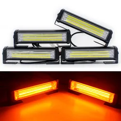 Car Flashing Open Road Light Net Cob Light High-Brightness Strobe Light Warning Safety High-Power Strobe Light