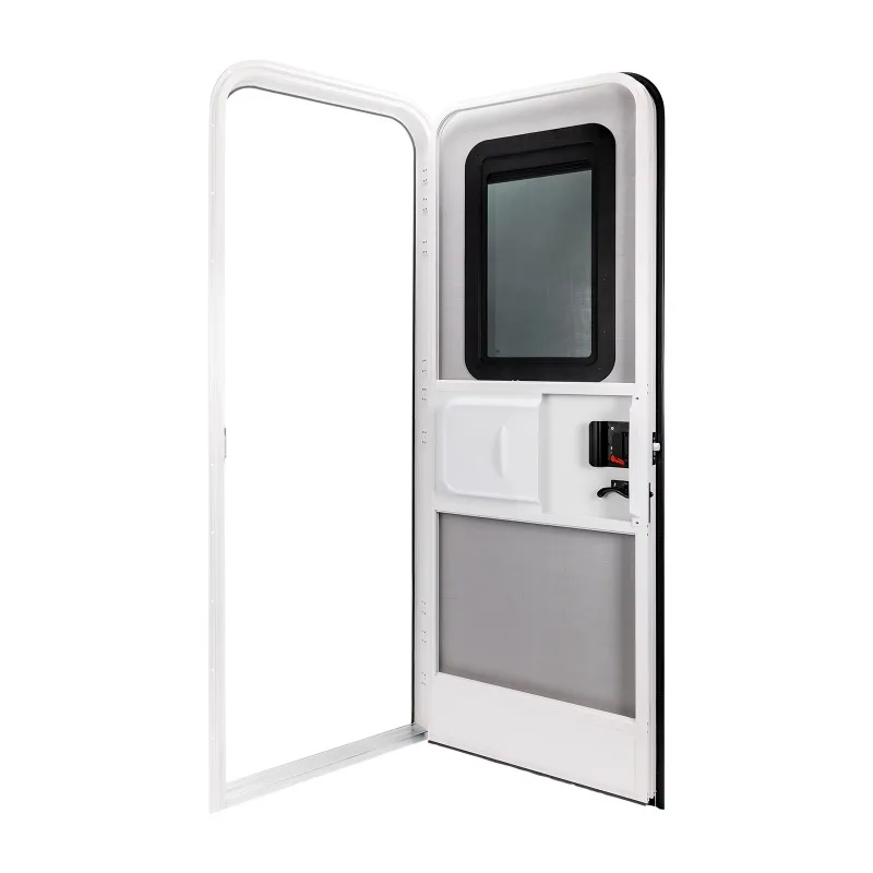 Aluminum Alloy  Entry Door Fits Cutout 24