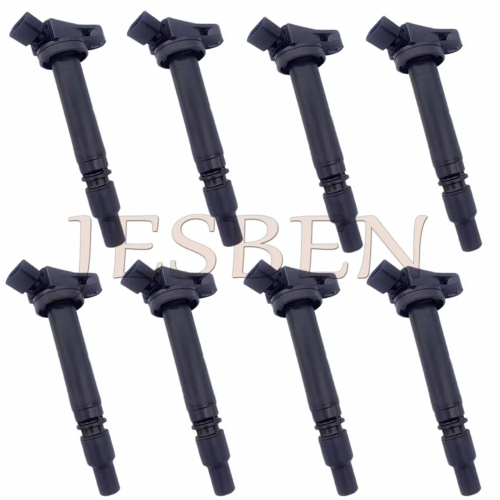 

8PCS 90919-02257 Ignition Coil Fit For LEXUS LS460 LS600h LX570 LX460 Toyota LAND CRUISER TUNDRA 4.6L CENTURY 5.0L SEQUOIA 5.7L