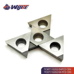 TCMT110202 04 TCGT110202 04 PCD CBN Outer round turning tool Polycrystalline diamond and cubic boron carbide cutter TCMT TCGT