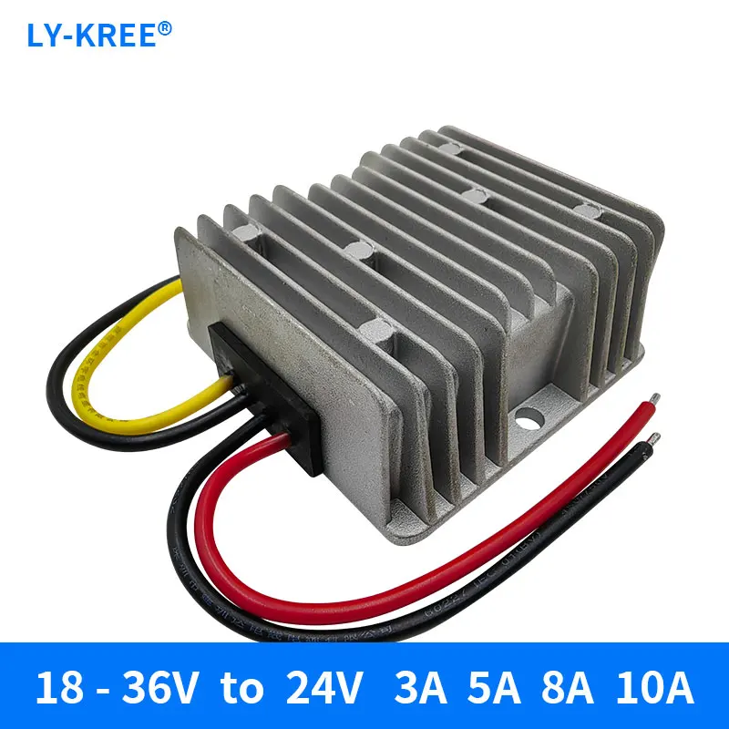 18-36V stabilized voltage 24V Power regulator 24V to 24V converter transformer Voltage regulator 3A 5A 8A10A Power converter