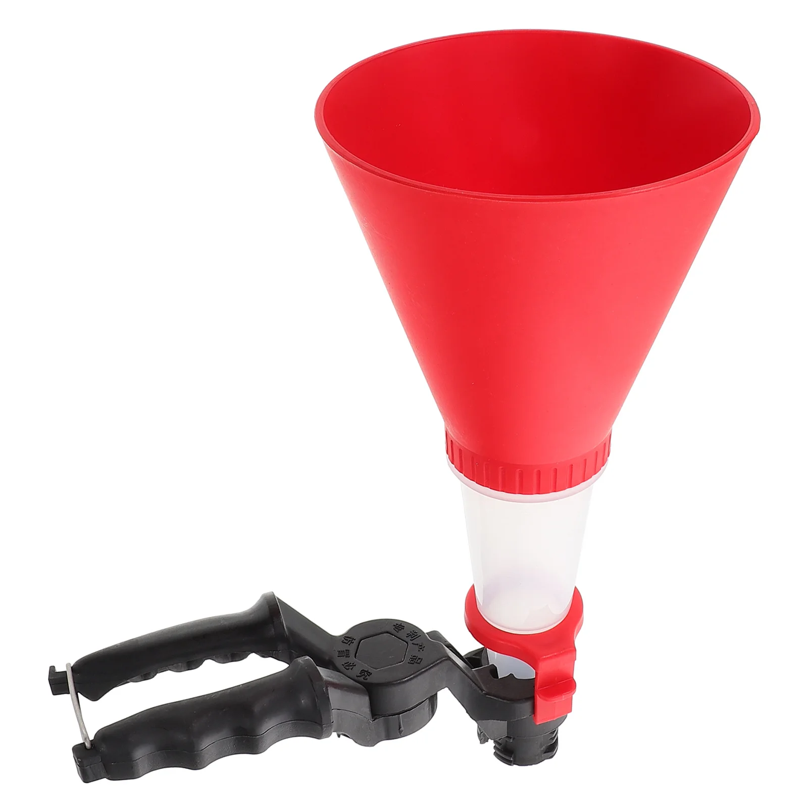 قمع الزيت ذو القطر الكبير من البلاستيك العالمي لمحرك السيارة والدراجات النارية أداة تعبئة الزيت مانعة للتسرب ولا تسرب