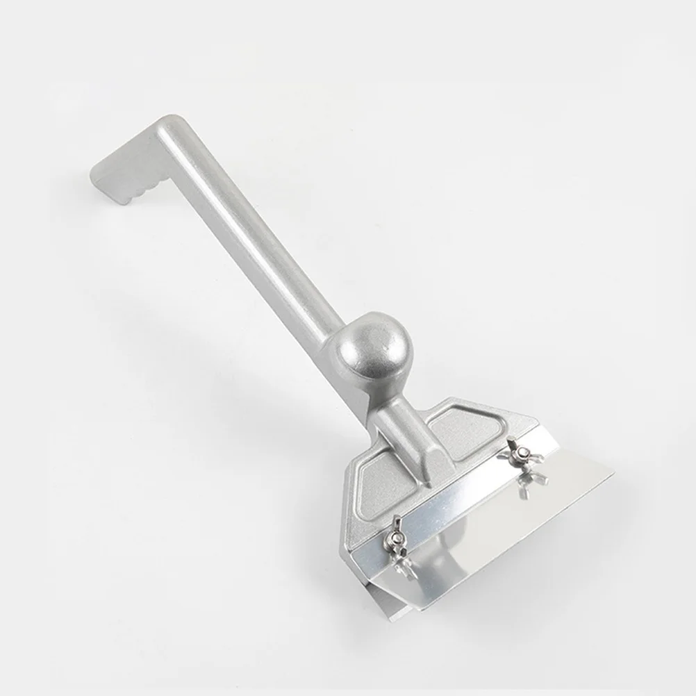 

Stainless Spatula Steel Blade Griddles Heavy Cleaning Accessories Silver Scraper