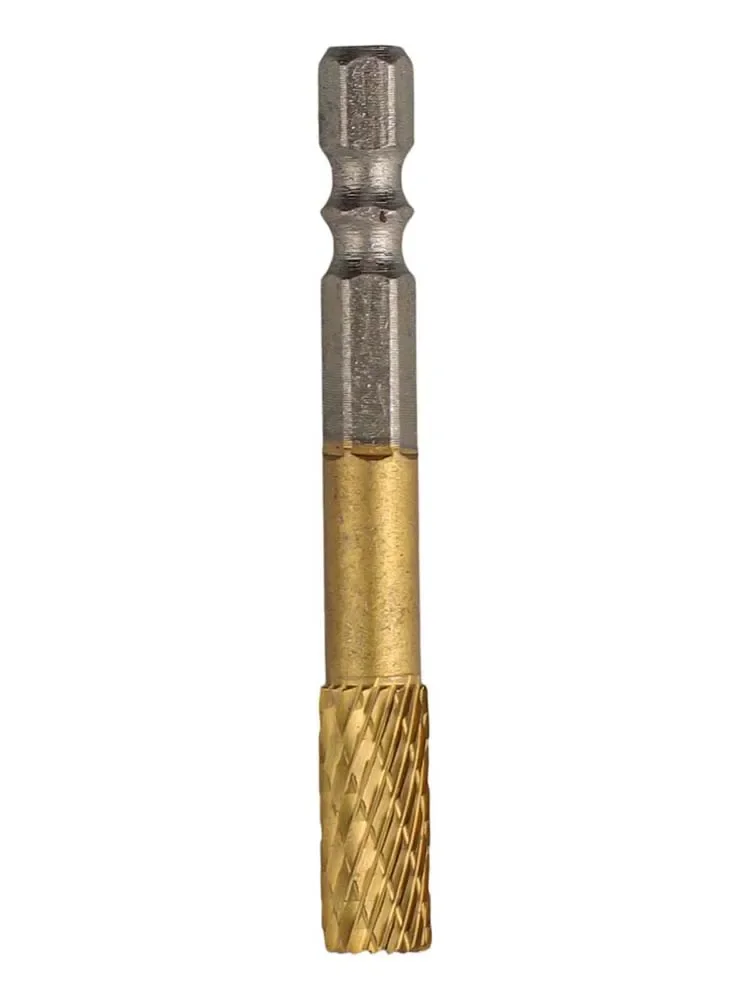 For Grinding For Idling Drill Bit Wood Carving Optional Size Brand New Unused Cemented Carbide Material Gold Color
