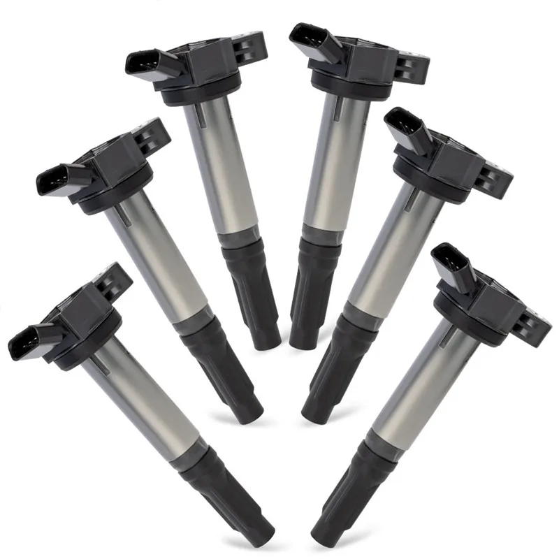 

6PCS High Quality Ignition Coils 90919-A2004 90919-A2007 For Lexus For Toyota Engine Repair 90919-02255 UF-487 UF487 90919A2004