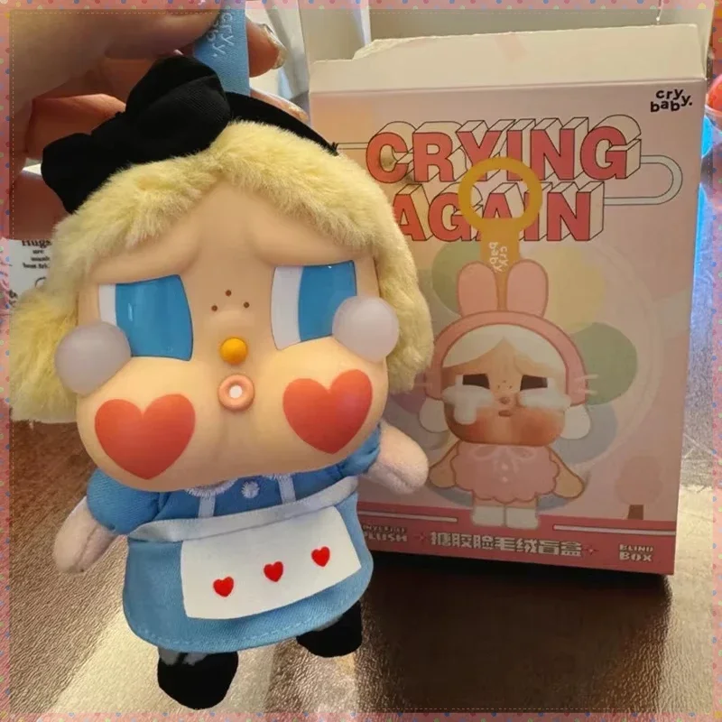 

In Stock Crybaby Crying Again Series Blind Box Vinyl Face Doll Keychains Pendant Decoration Mystery Bag Plush Toy Birthday Gift