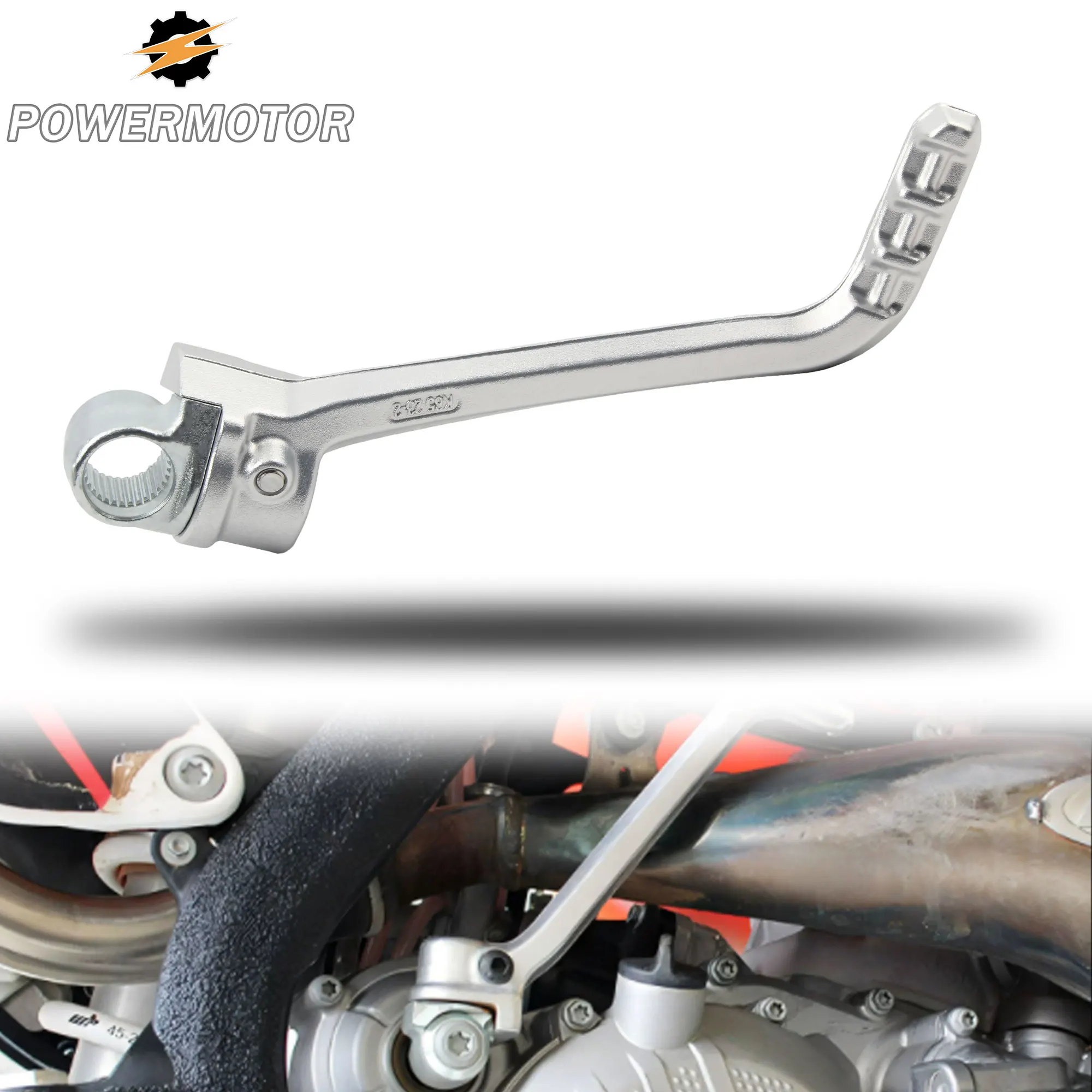 

17mm for KTM 85 SX 85cc 2013-2026 Motorcycle Kick Start Starter Lever Pedal Aluminum Modified Motocross DirtBike Off-Road Racing