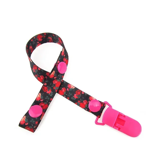 قطعة واحدة من سلسلة مشبك لهاية الأطفال: مادة ناعمة بتصميم لطيف، مشبك آمن يمنع الخسارة، يراقز لحظات سعيدة للطفل #2