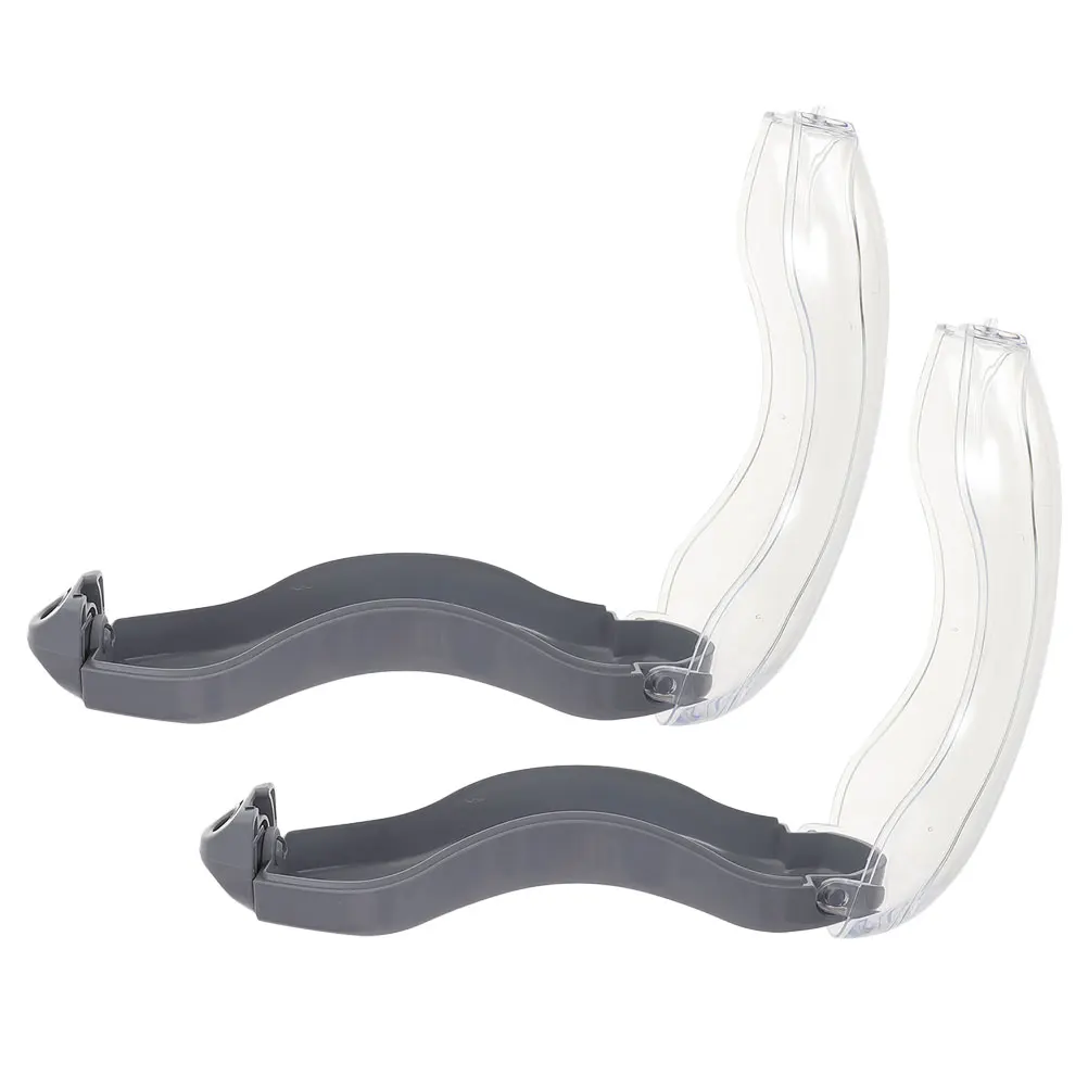 

2Pcs Swim Goggles Case Transparent Protective Box for Glasses Sunglasses Universal Travel Pouch Anti Dust Scratch Proof