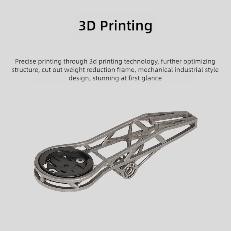 

GUB TI 710 Bicycle Computer Mount 3D Printing Titanium Road Bicycle Windbreaker Handlebar Yardstick Extension Holder For Gamin
