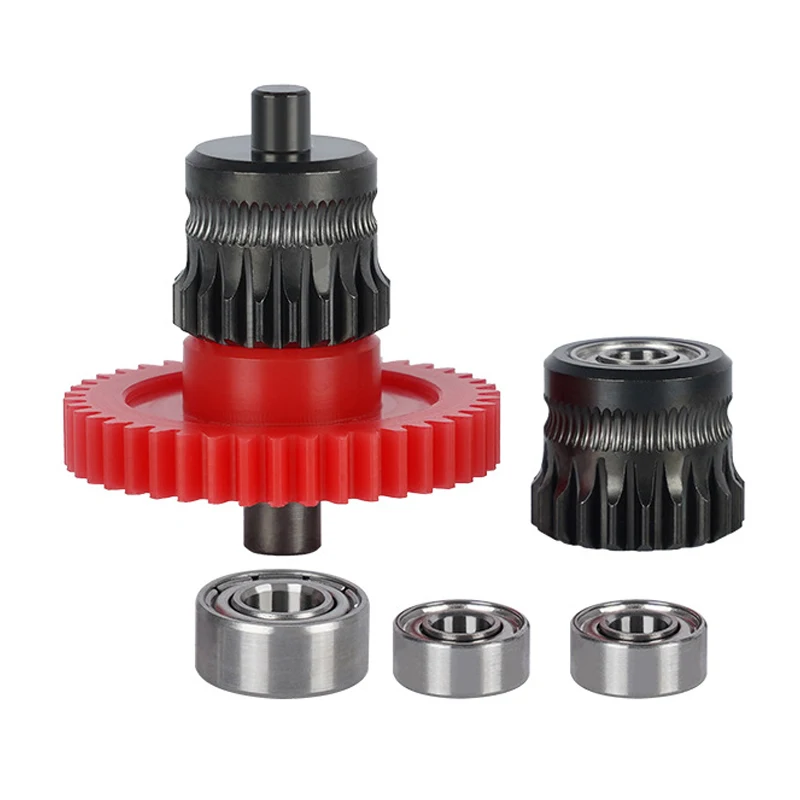 

Экструдер из закаленной стали DLC с нанопокрытием, встроенный комплект двойной шестерни для Ender3 Spirit S1, аксессуары для 3D-принтеров