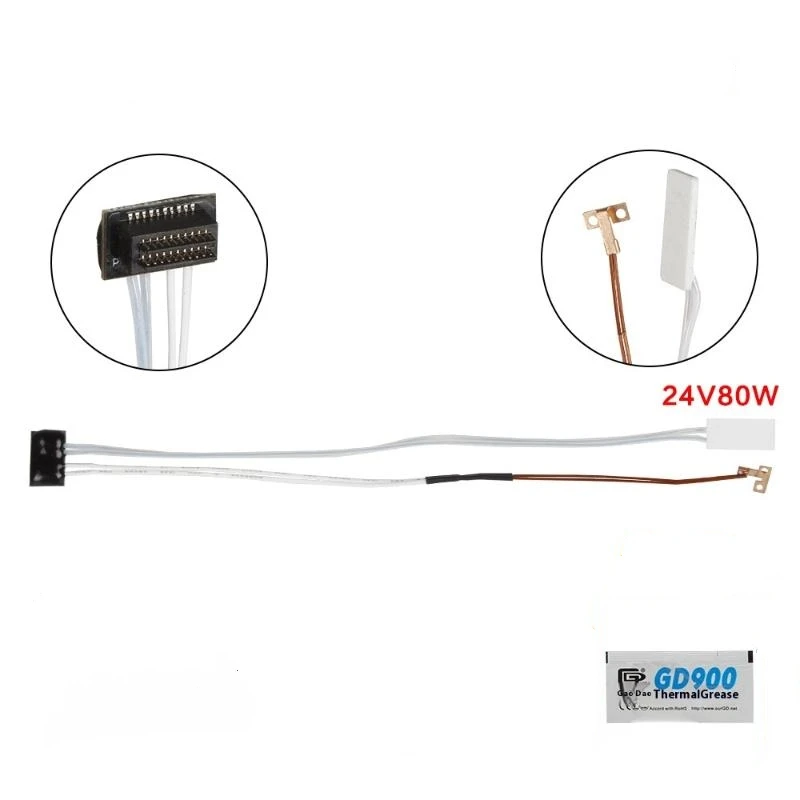 

1 комплект для Bambu Lab A1/A1 Mini 3D-принтер, нагревательный компонент Hotend, нагревательный комплект для сборки, аксессуары