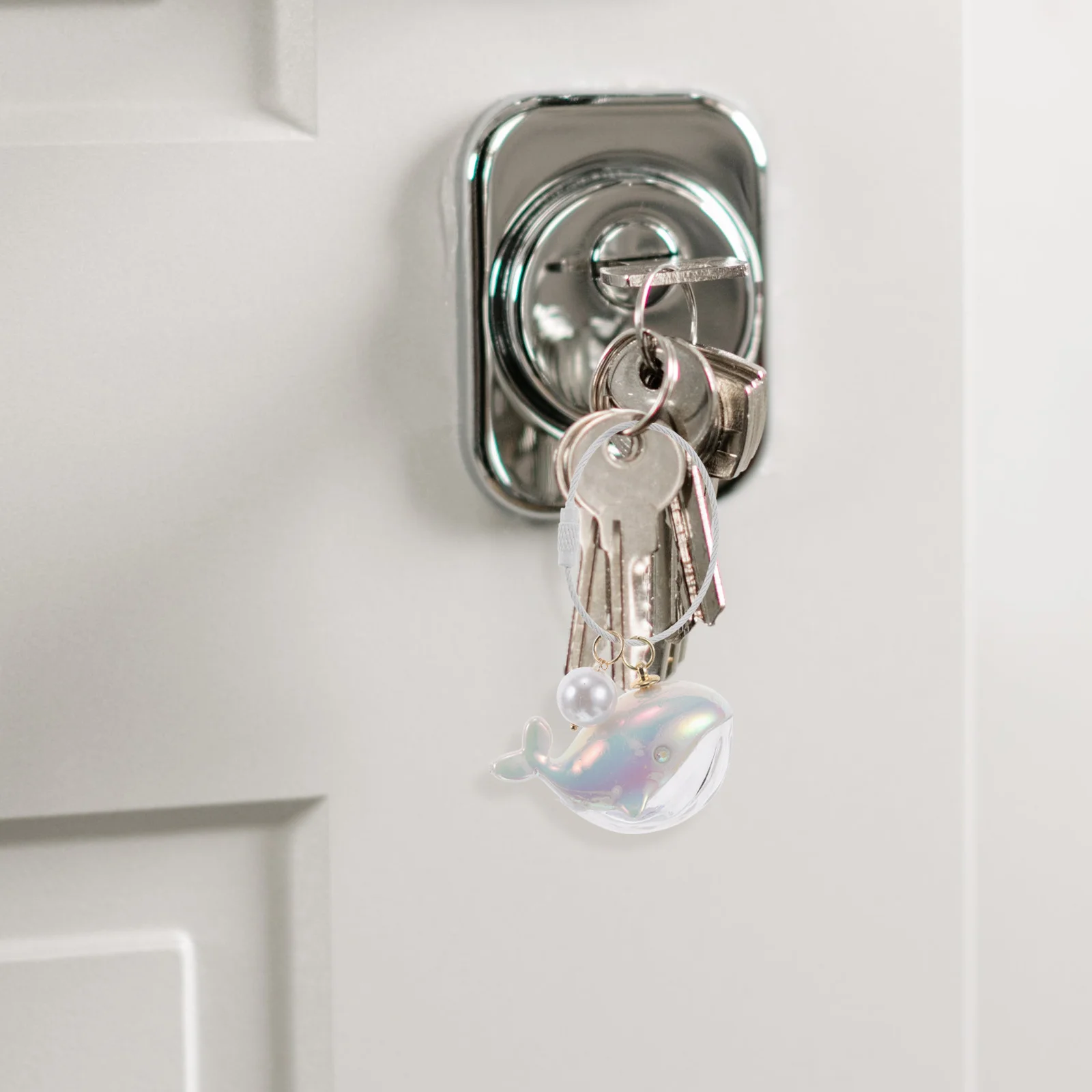 3 szt. Uroczy brelok do kluczy w kształcie delfina, miękki w dotyku, zawieszka do plecaka, torebki, dekoracja lusterka samochodowego, breloczki kawaii