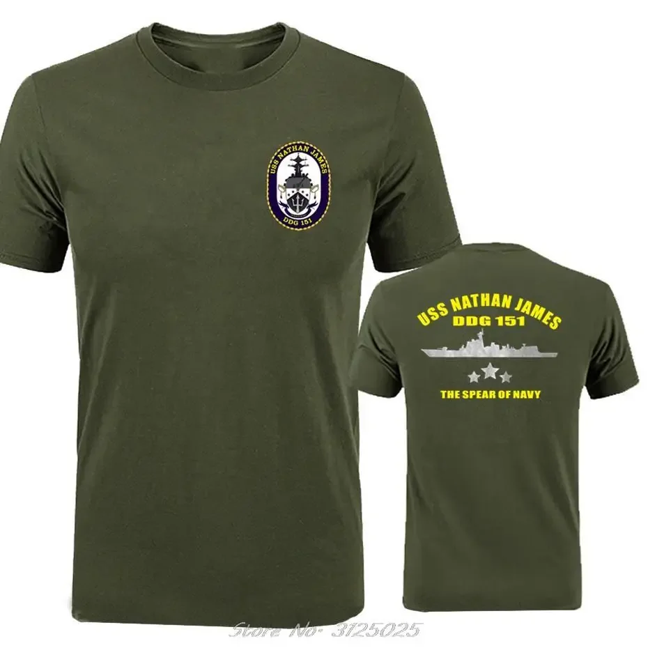 New Uss Nathan Jamas Ddg-151 Us Seal The Last Ship Tv Series T-Shirt S-3Xl tops  Short Shirt Hip Hop