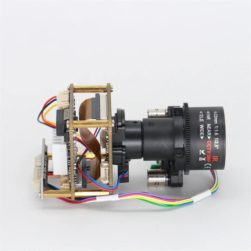 

New 2mp 30fps 1/2.8" IMX327+Hi3516CV500 IP Camera Module 6-22mm Lens Optional TF+WIFI Camera Board SIP-K327CS-0622