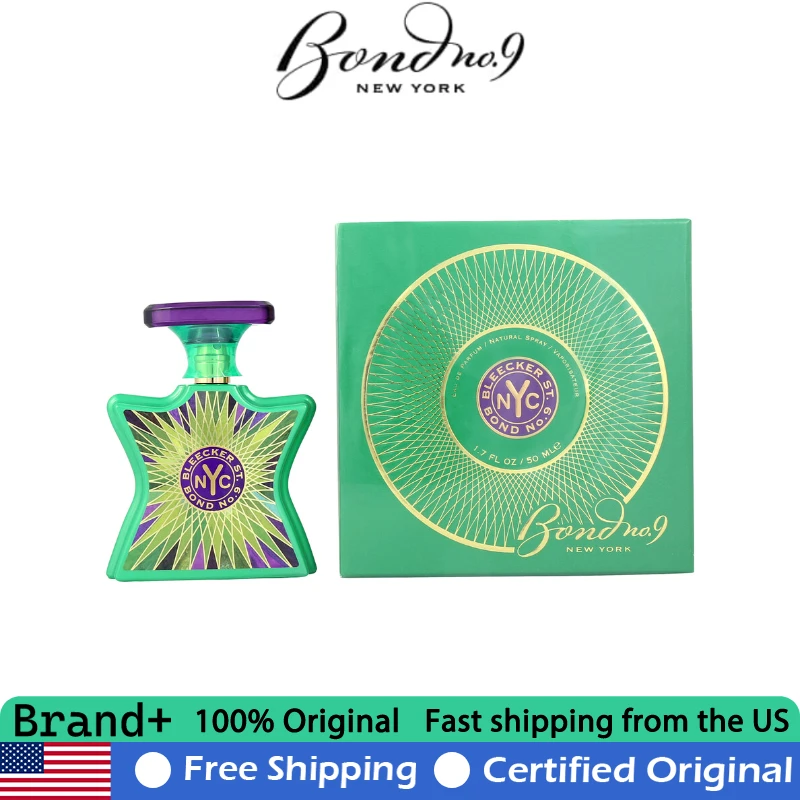 

Bond No9 Bleecker Street 3.4 Ounce Premium Pheromones Eau de Parfum Spray Lasting Oriental Woody Cologne Perfumes Unisex 100 ML