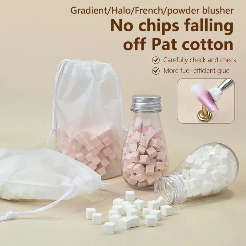 1 مجموعة 100/200 قطعة العناية بالأظافر التدريجي بات القطن مع كليب الإسفنج مسحوق نفخة بالدوار صبغ مسمار الفن هلام تلميع كتلة أداة العناية بالأظافر