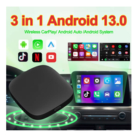 Wireless Carplay Android Auto Ai Tv Box Android 13 For Youtube Netflix For Volvo Benz Audi Mazda Chevrolet Ford Opel Hyundai