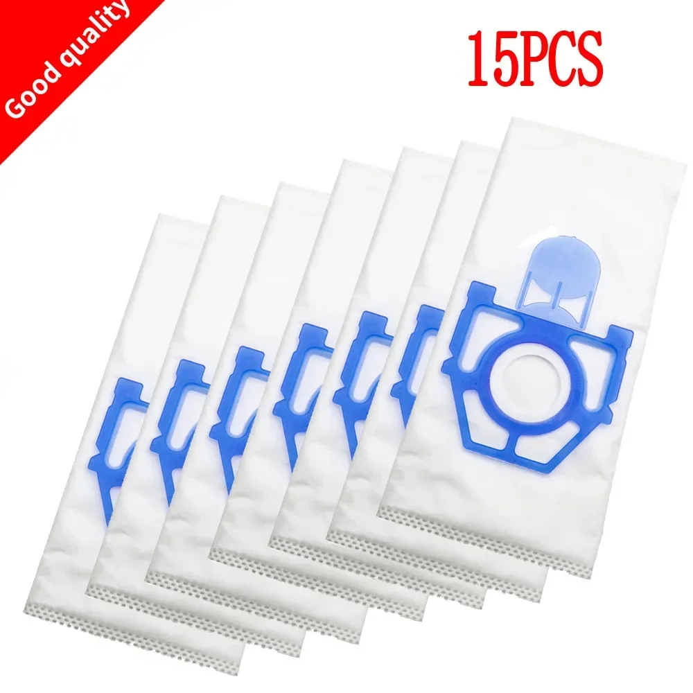 

15pcs Vacuum Dust Bags for Zelmer Maxim 3000.0.K28S 919.0 SP Clarris 2700.0 ST 819.0 ST Meteor 2400.0 EQ Flip 321