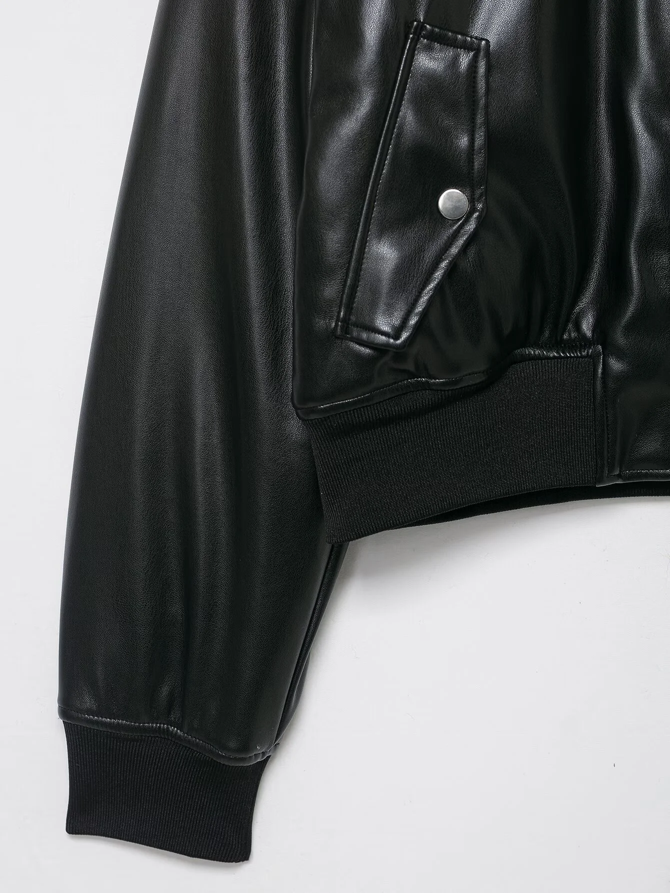 Giacca corta rivestita stile motociclista dolce allentato versatile semplice ed elegante moda casual da donna nuova inverno 2025