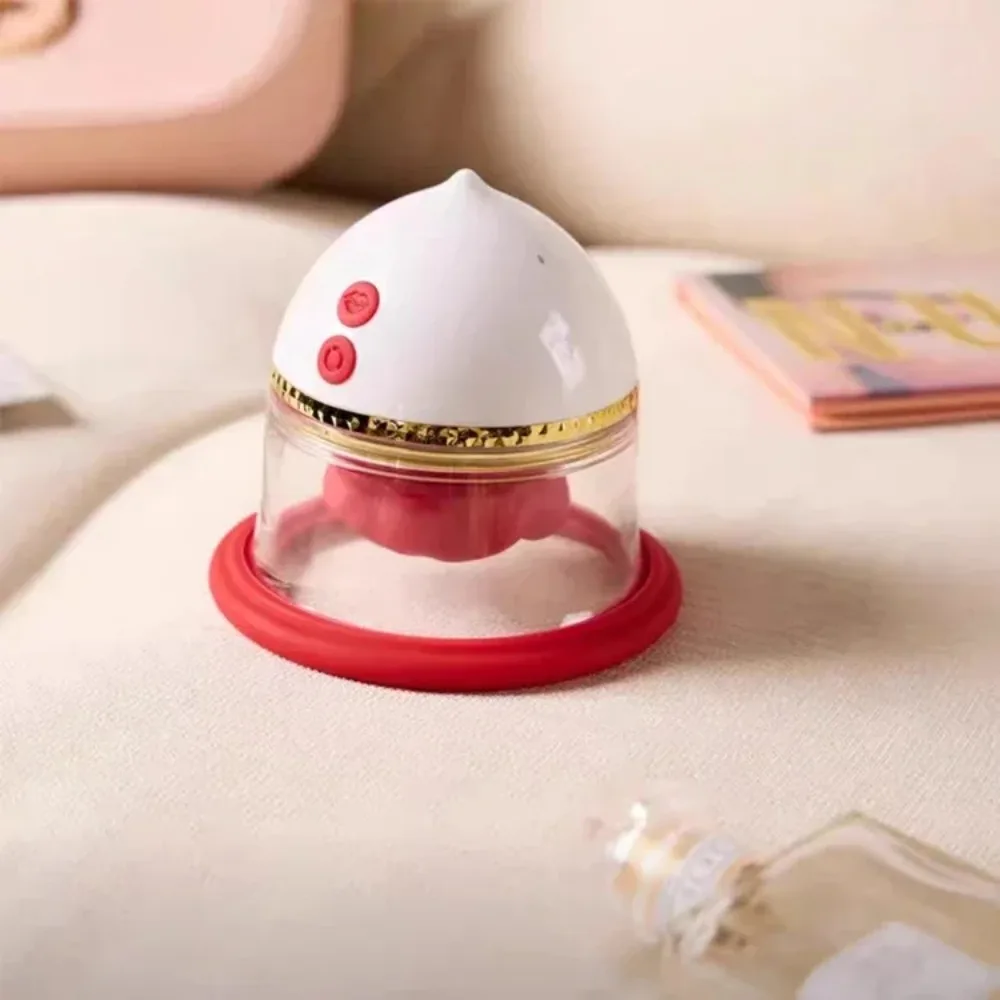 

Women's Popular Breast Massager Breast Decompression Vibration Home Care Electric Nipple Correction Cup Breast Massager