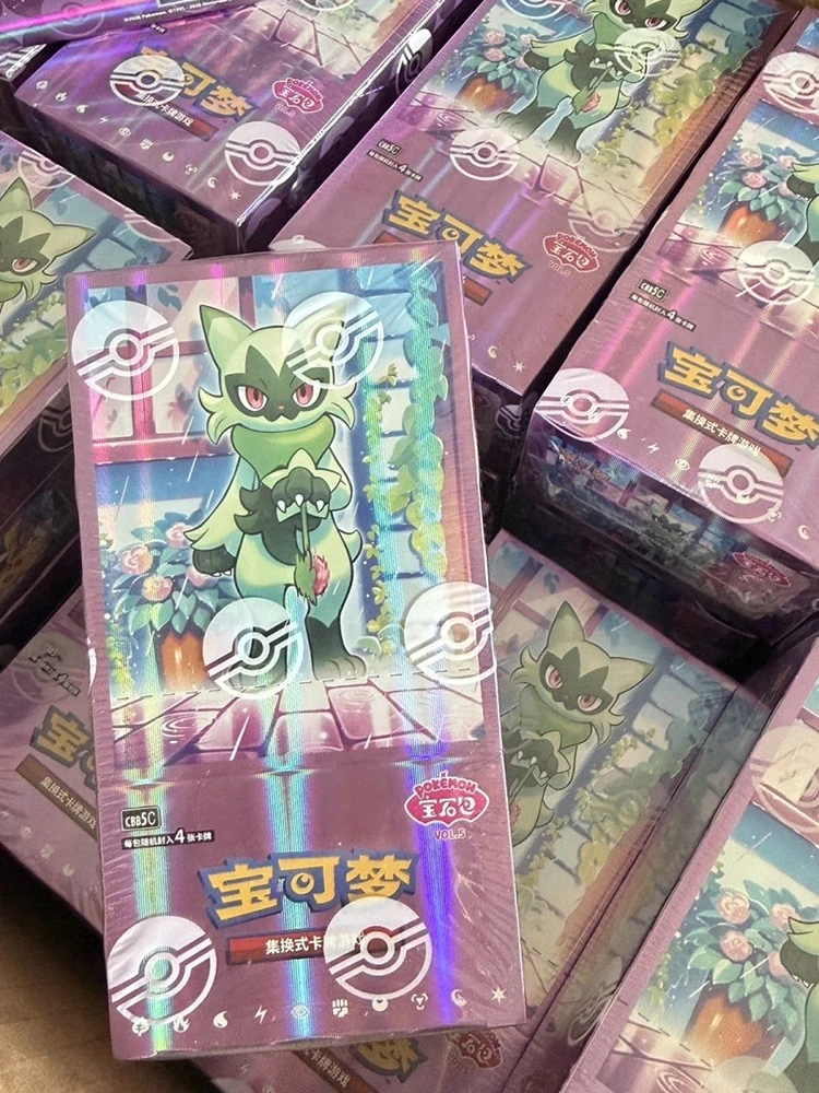 Auf Lager: Neues Poke Gem Pack Vol.5 Scarlet And Violet Trading Ptcg Kartenbox Hi Deck Ibrahimovic Sammlerstück Spielzeug – Detail 2