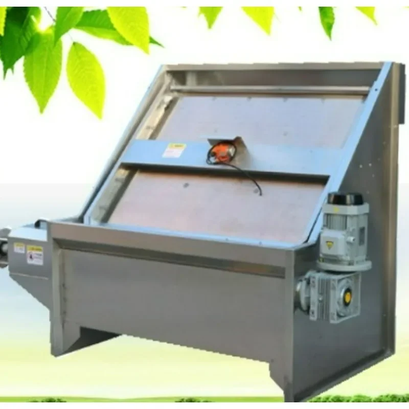 Slant sieve type pig manure solid-liquid dry and wet separator, fully automatic stainless steel material
