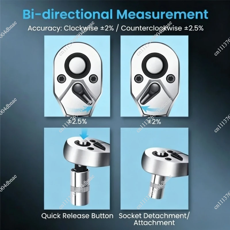 Professional Digital Torque Wrench 1/2 