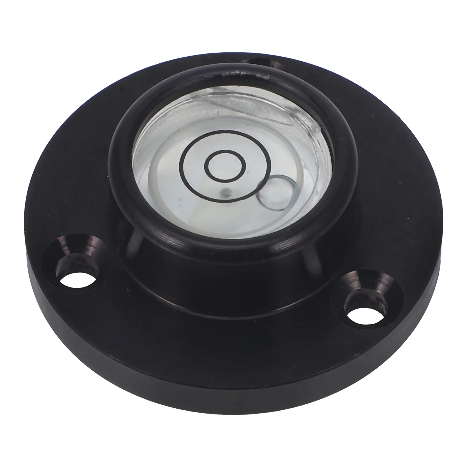 

Circular Bubble Level 34x20x12mm Black Housing White Water Double Circle Precision Small Level for Golfing RV Picture Hanging