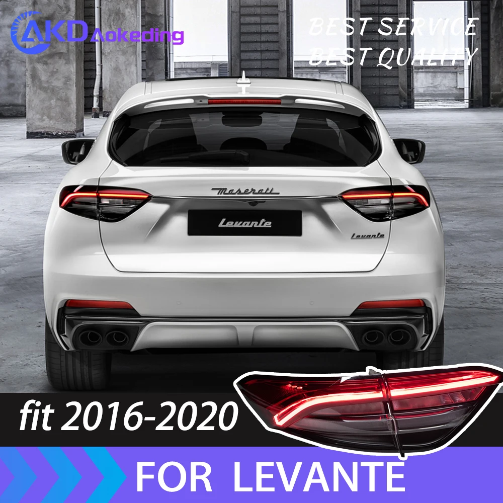 

Auto Parts For Maserati Levante Tail light 2016-2020 New Styling LED Running Lights Turn Signal Brake Car Accesorios Modified