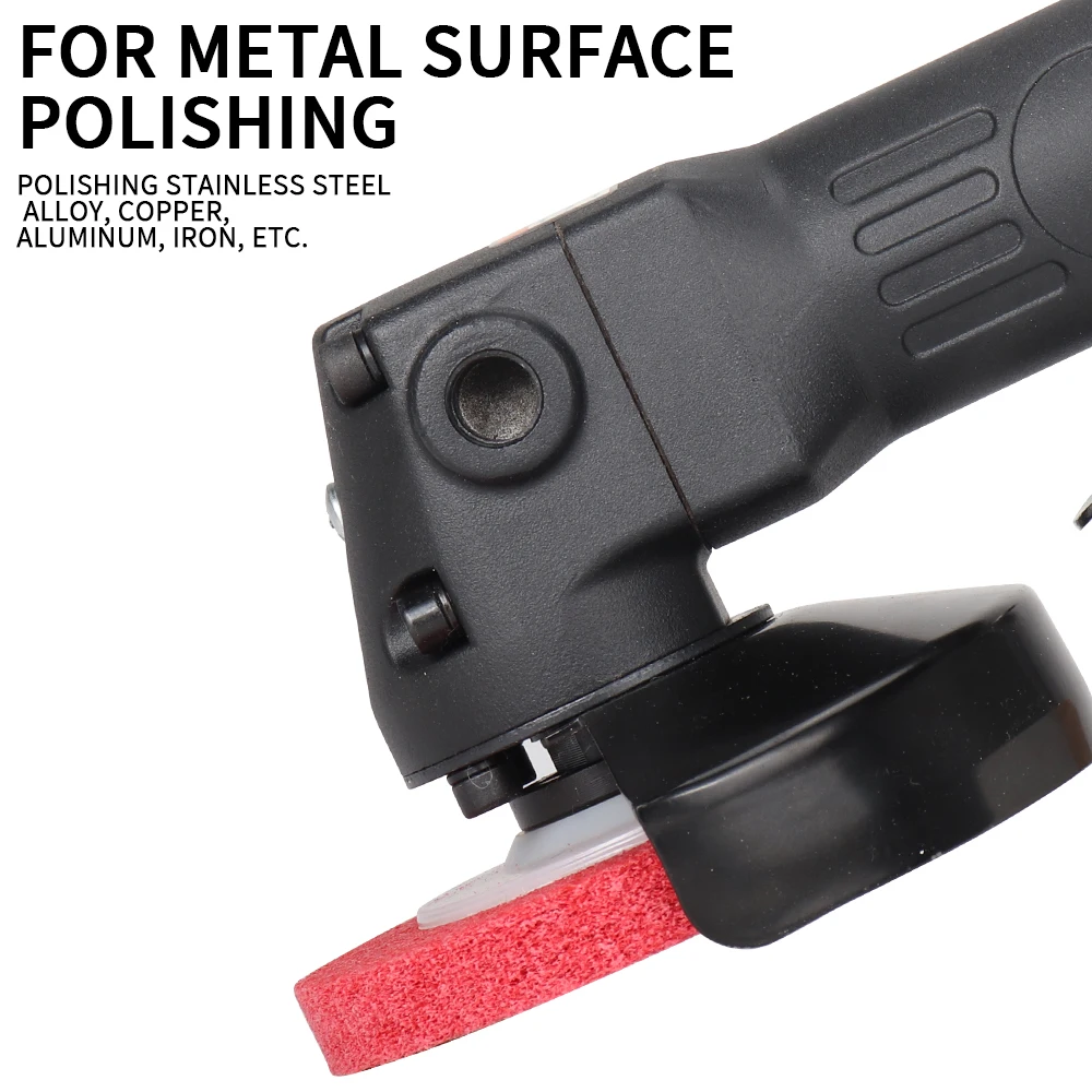 Disque de polissage en fibre de nylon, 4 pouces, pour meuleuse d'angle, 7P 9P, dureté