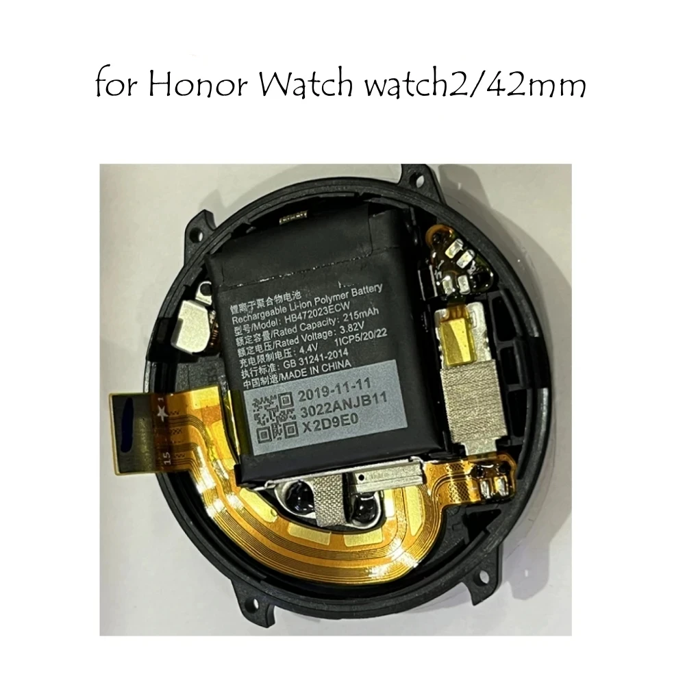 Back Cover Assembly Contains Battery Vibration Heart Rate for Honor Watch watch2/42mm Watch Replacement Accessories