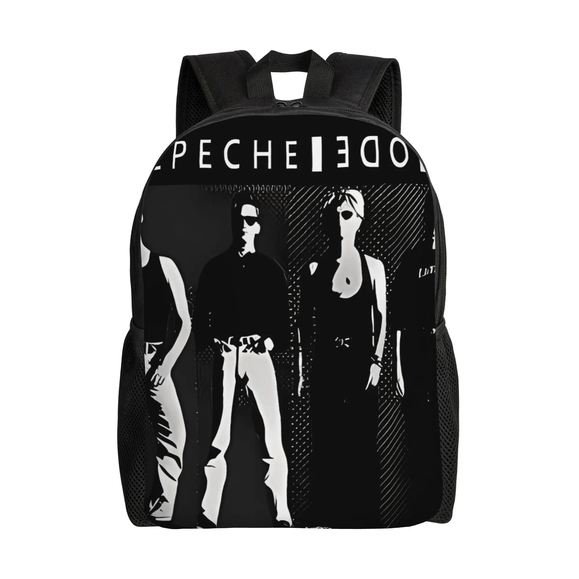 

Музыкальный рюкзак Depeche Mode1 Depeche Band Mode для студентов, модная сумка для ноутбука большой вместимости, сезон «Снова в школу»