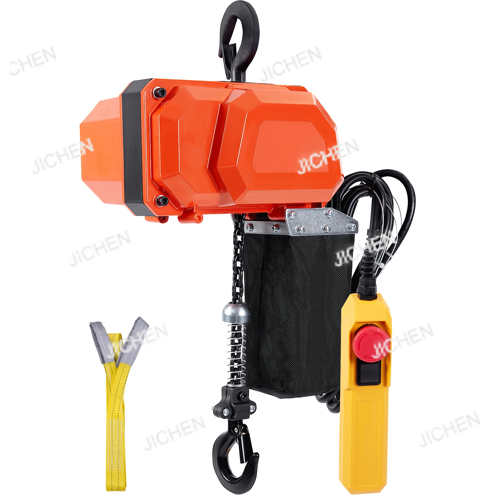 330/1100/2200 фунтов Электрический тросовый подъемник Кран Электрический цепной подъемник с тележкой Верхняя гаражная потолочная лебедка